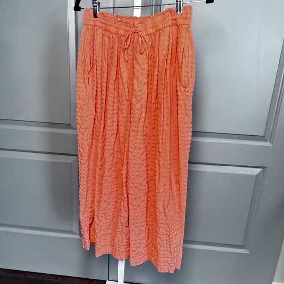 Anthropology Orange pants SZ M - Picture 2 of 3